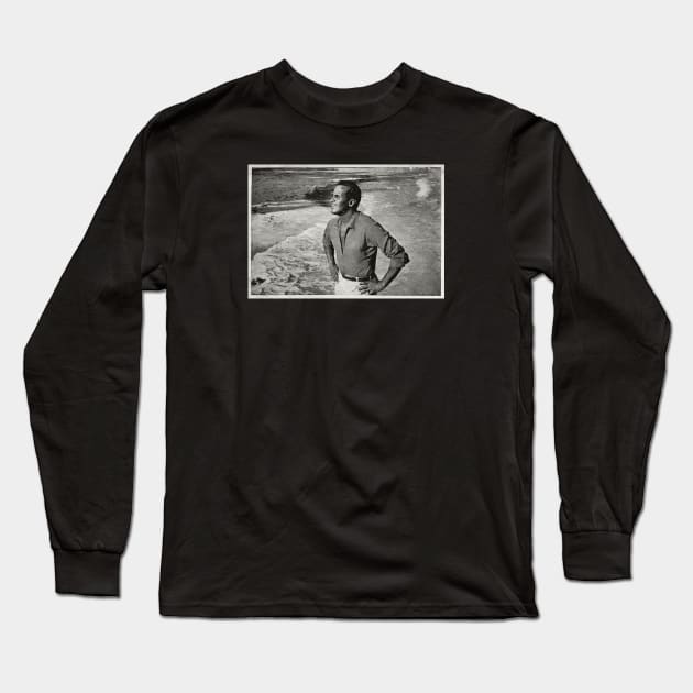 Harry Belafonte Long Sleeve T-Shirt by CoolMomBiz